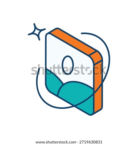 Alt Text Icon vector stock illustration