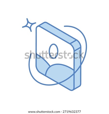 Alt Text Icon vector stock illustration