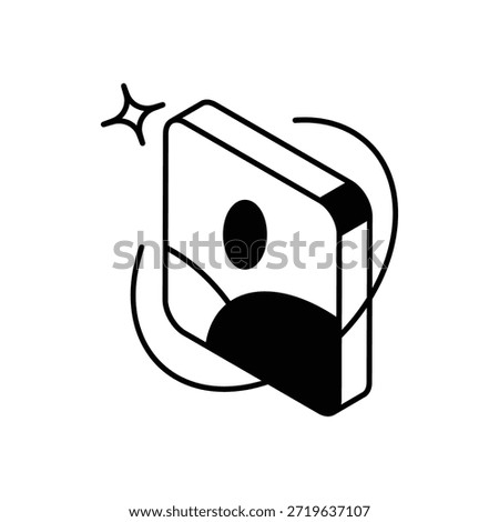 Alt Text Icon vector stock illustration