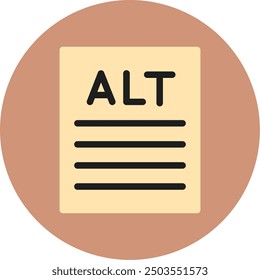 Alt textFlat Multi Color Vector Icon Design