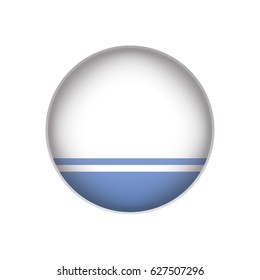 Altai Republic flag button