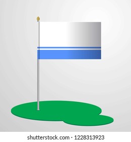 Altai Republic Flag Pole