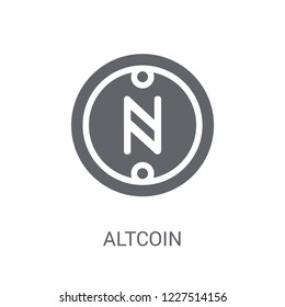 Altcoin icon. Trendy Altcoin logo concept on white background from Cryptocurrency economy and finance collection. Suitable for use on web apps, mobile apps and print media.