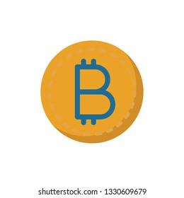 altcoin icon vector design flat style