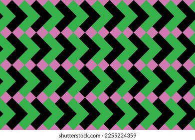 ALTERNATE GRAPHIC CHEVRON SEAMLESS PATTERN VECTOR