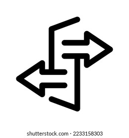 Alternate Icon Vector Symbol Design Illustration