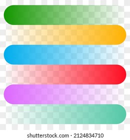 Alternating bars, rectangles simple infographic banner template