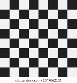 The alternating black and white checkerboard pattern is used in graphic design.