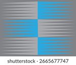 Alternating Spiked Design on a Gray background 