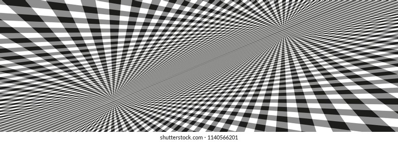 Alternation of light and dark stripes in a bizarre form. Abstract background. Vector illustration.