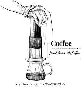 Alternative Coffee Brewing Metod Barista Equipment