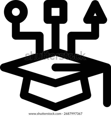 Alternative Education, Education, Experience Outline Icon