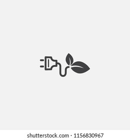 Alternative energy base icon. Simple sign illustration. Alternative energy symbol design from Green Energy series. Can be used for web, print and mobile