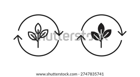 Alternative energy icon Thin Collection. Editable Stroke. Suitable for Websites