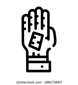 alternative energy line icon vector. alternative energy sign. isolated contour symbol black illustration