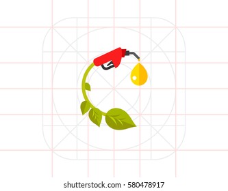 Alternative fuel vehicle icon