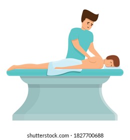 Alternative masseur icon. Cartoon of alternative masseur vector icon for web design isolated on white background