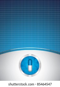 Alternative medication concept, vector illustration