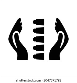 Alternative medicine or chiropractic icon