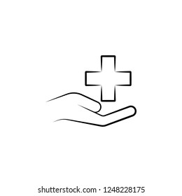 Alternative medicine icon. Element of alternative medicine icon for mobile concept and web apps. Thin line Alternative medicine icon can be used for web and mobile
