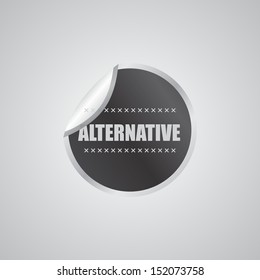 alternative music genre sticker