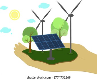 
alternative sources of energy in the palm of your hand