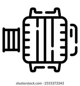Alternator icon for web, app, infographic, etc