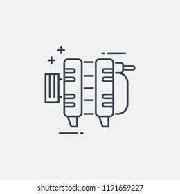 Alternator Modern Simple UI Vector Icon