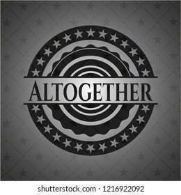 Altogether black emblem