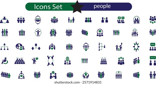 Altruism icon set. Containing charity, help, selfless, goodwill, caring, generosity, kindness,