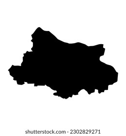 Aluksne Municipality map, administrative division of Latvia. Vector illustration.