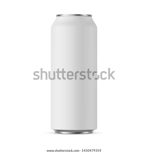 Download Aluminium Can Mockup 500 Ml Isolated Stock Vector Royalty Free 1450479359 3D SVG Files Ideas | SVG, Paper Crafts, SVG File