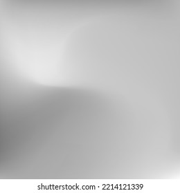 Aluminium Curve Blurred Silver Soft Gradient Background. Monochromatic Water Dynamic Light Design Pic. Wavy Grey Fluid Dark Light Swirl Gradient Mesh. Sky Calm Liquid Metallic Wallpaper.
