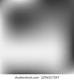 Malla de gradiente blanco de aluminio líquido. Imagen de diseño digital minimalista de moda gris. Acuarela Vacía El Papel De Tela De Vector Suave. Fondo de degradado plateado metálico oscuro monocromo.