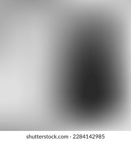 Fondo de gradiente de plata digital mínima de aluminio. Superficie suave metálica blanca y negra suave. Malla de degradado de color gris oscuro. Vector Líquido Vacía Fondo Bluroso Monocromo.