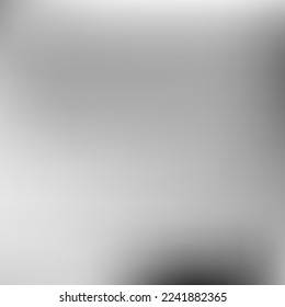 Aluminium Monochrome Trendy Dark Gradient Mesh. Metallic White Vector Smooth Blurry Background. Watercolor Grey Minimal Digital Gradient Background. Silver Liquid Black Empty Blurred Texture.