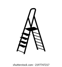 Icono de alta velocidad de la fuente de aluminio | Ilustración del vector negro |