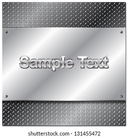 Aluminium,Metal Texture Background Vector1