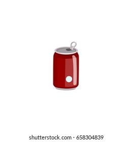 Aluminum can of the empty layout for your design
