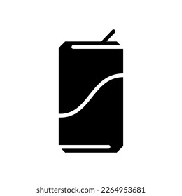 Aluminum can vector icon. Use for poster, banner, web, t-shirt print, bag print, badge, flyer, logo design and more.
