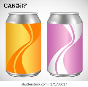 Aluminum Can: Vector Version 