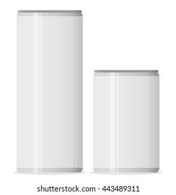 Aluminum cans for beer and soft drinks or energy. Packaging 500 and 330 ml.
