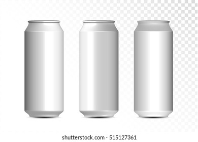 Aluminum cans ideal for beer, lager, alcohol, soft drinks, soda, fizzy pop, lemonade, cola, energy drink, juice, water etc. vector design.