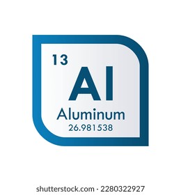 aluminum icon set. vector template illustration  for web design