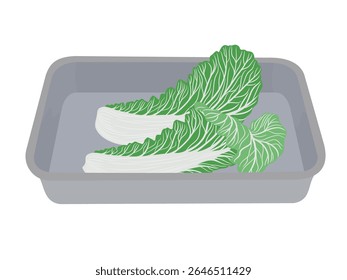 Aluminum tray for placing and storing food.