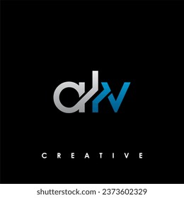 ALV Letter Initial Logo Design Template Vector Illustration