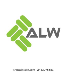 ALW letter logo vector design, ALW simple and modern logo. ALW luxurious alphabet design