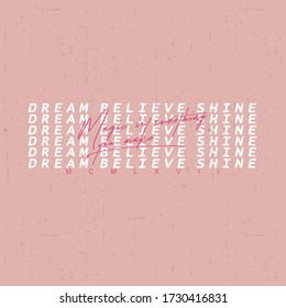 Always Be Yourself slogan for t shirt design. Typography graphics for modern tee shirt. 