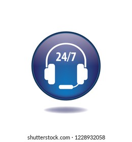 always button, support, vector design, web design element