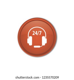 always button, support, vector design, web design element